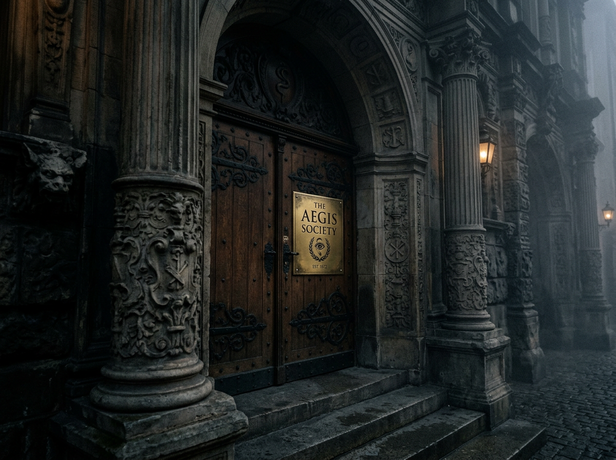 The entrance to the League